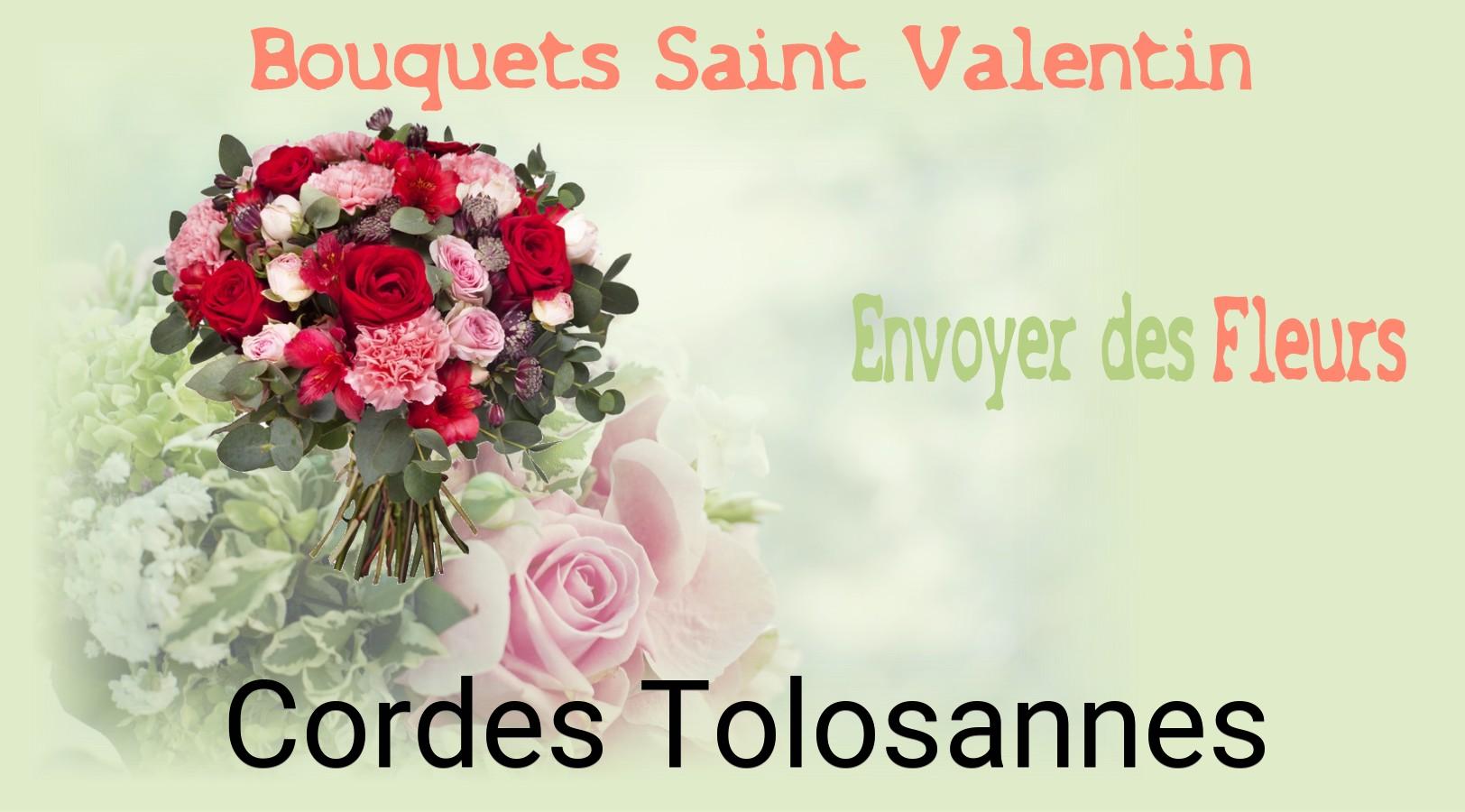 Roses de Saint-Valentin livrées à Cordes-Tolosannes